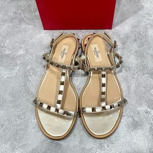 Valentino Garavani T Strap Sandals
